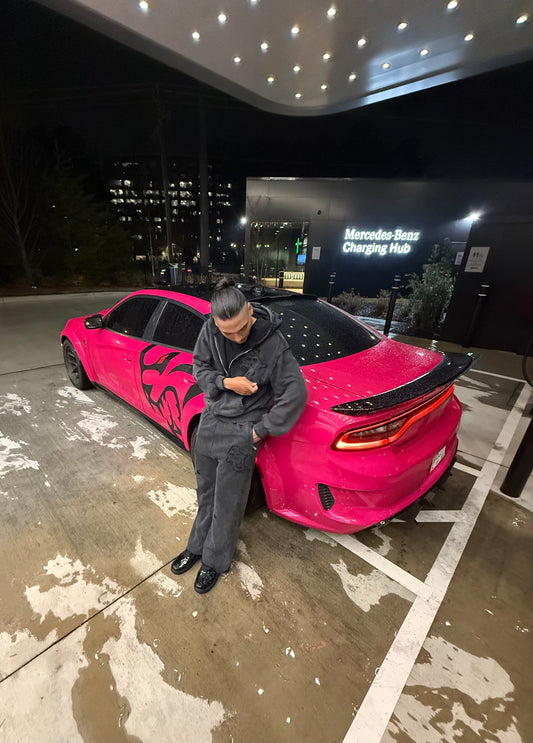 ULTRA DISTRESSED KAIA ZIP-UP