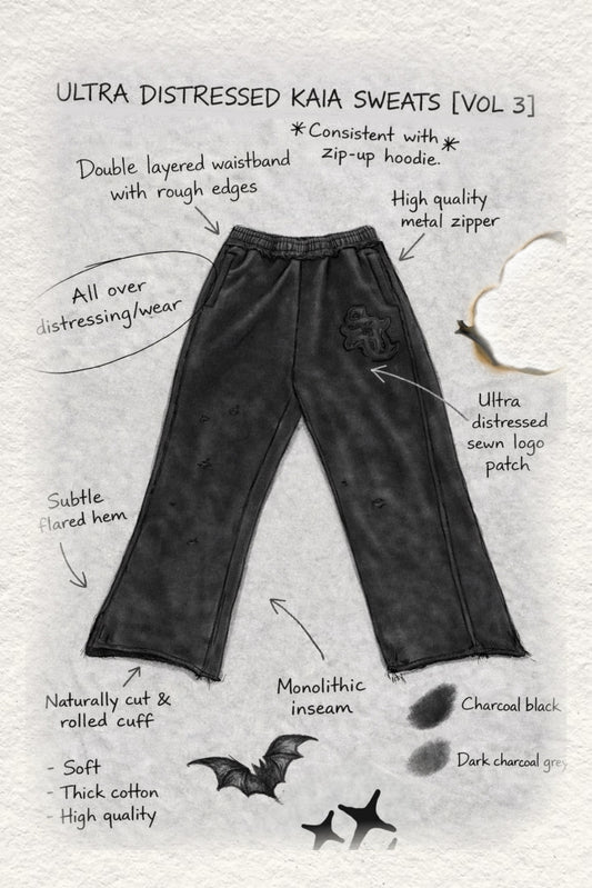 ULTRA DISTRESSED KAIA SWEATS