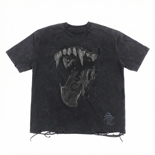 EXTREME DISTRESSED KAIA TOP