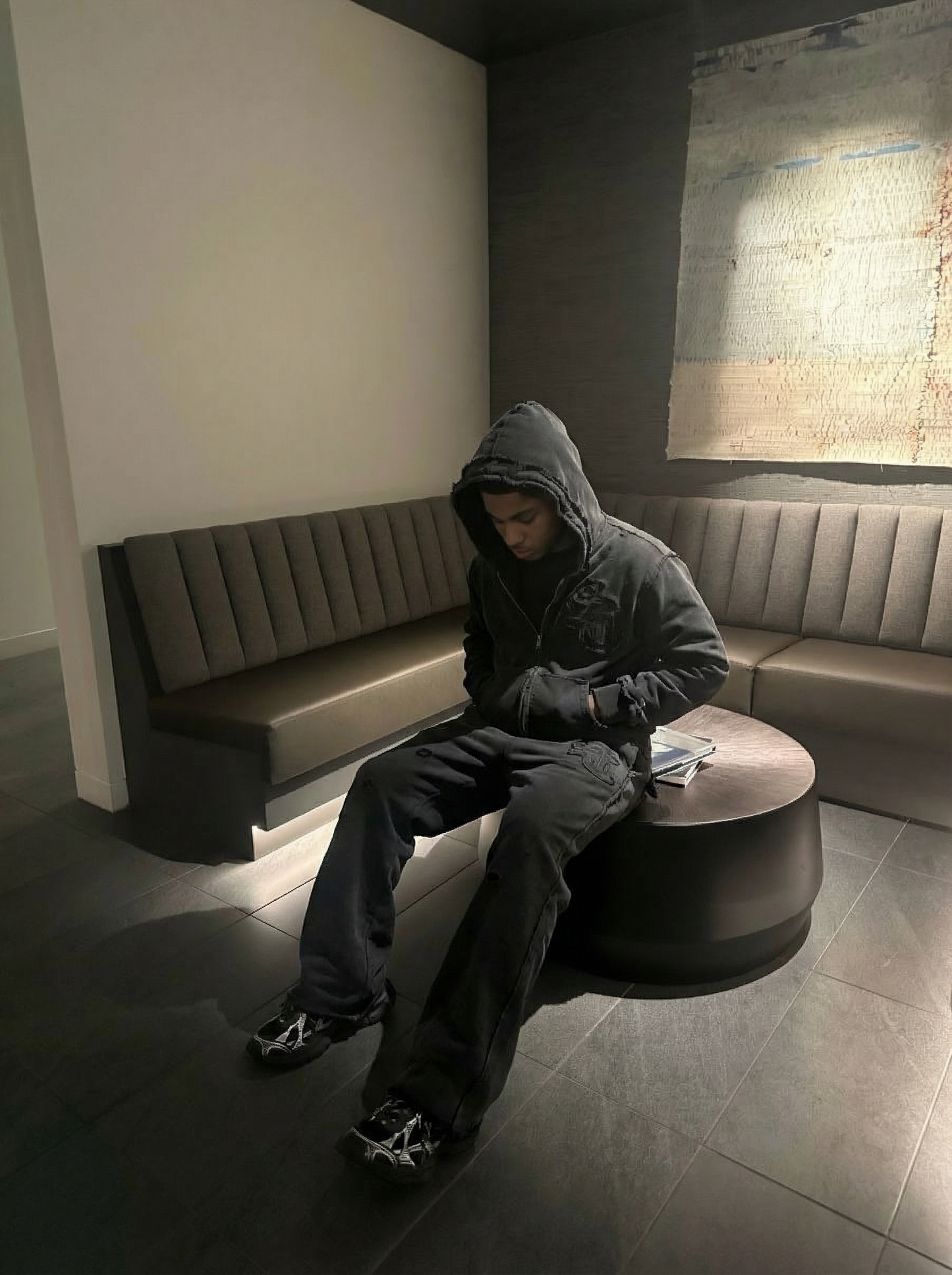 ULTRA DISTRESSED KAIA ZIP-UP