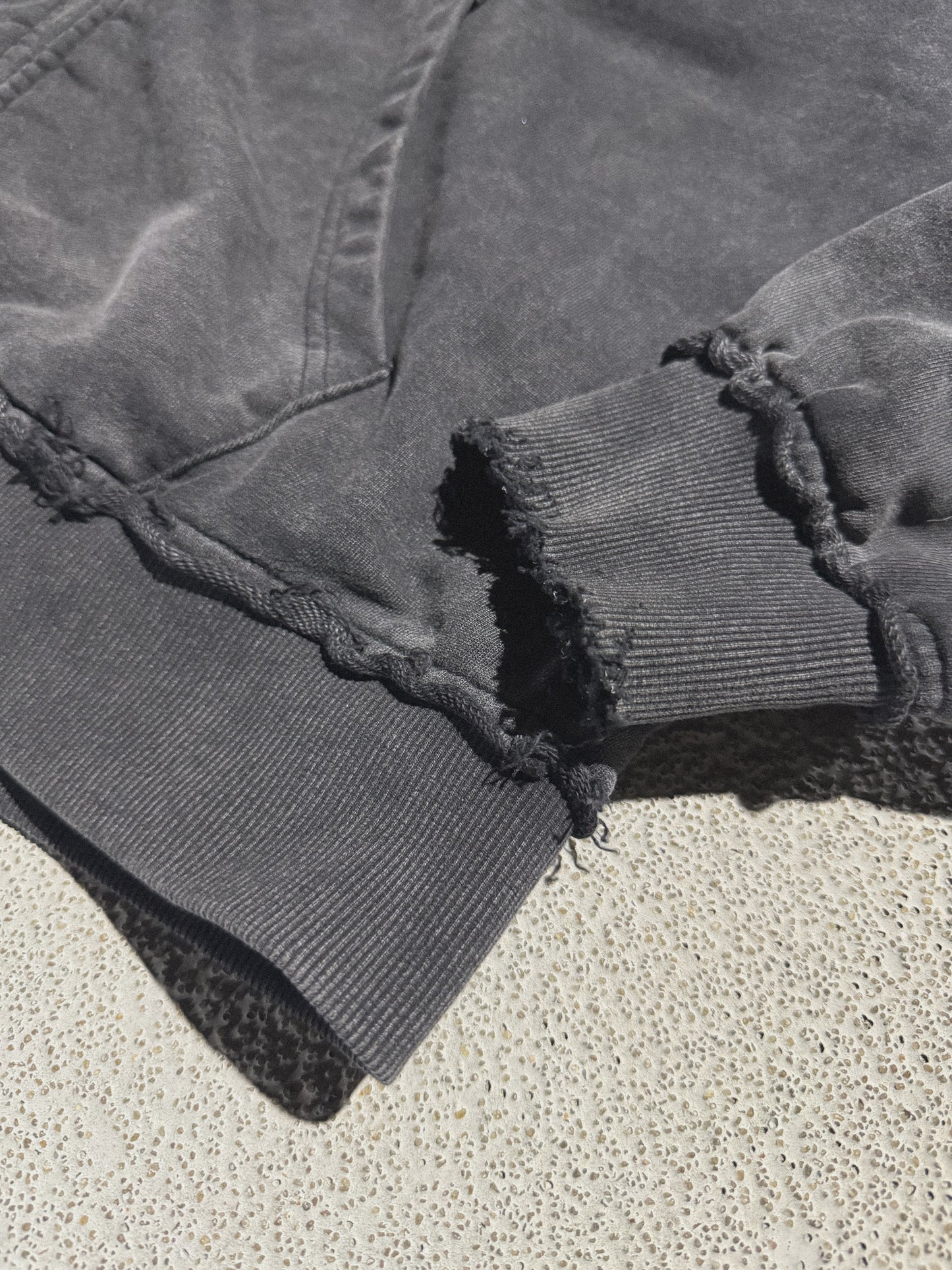 ULTRA DISTRESSED KAIA ZIP-UP